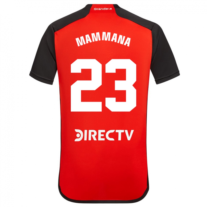 Homem Camisola Emanuel Mammana #23 Vermelho Alternativa 2023/24 Camisa