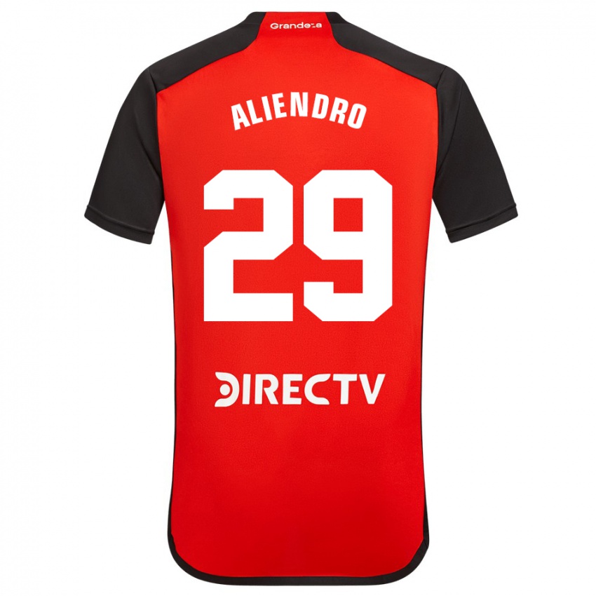 Homem Camisola Rodrigo Aliendro #29 Vermelho Alternativa 2023/24 Camisa