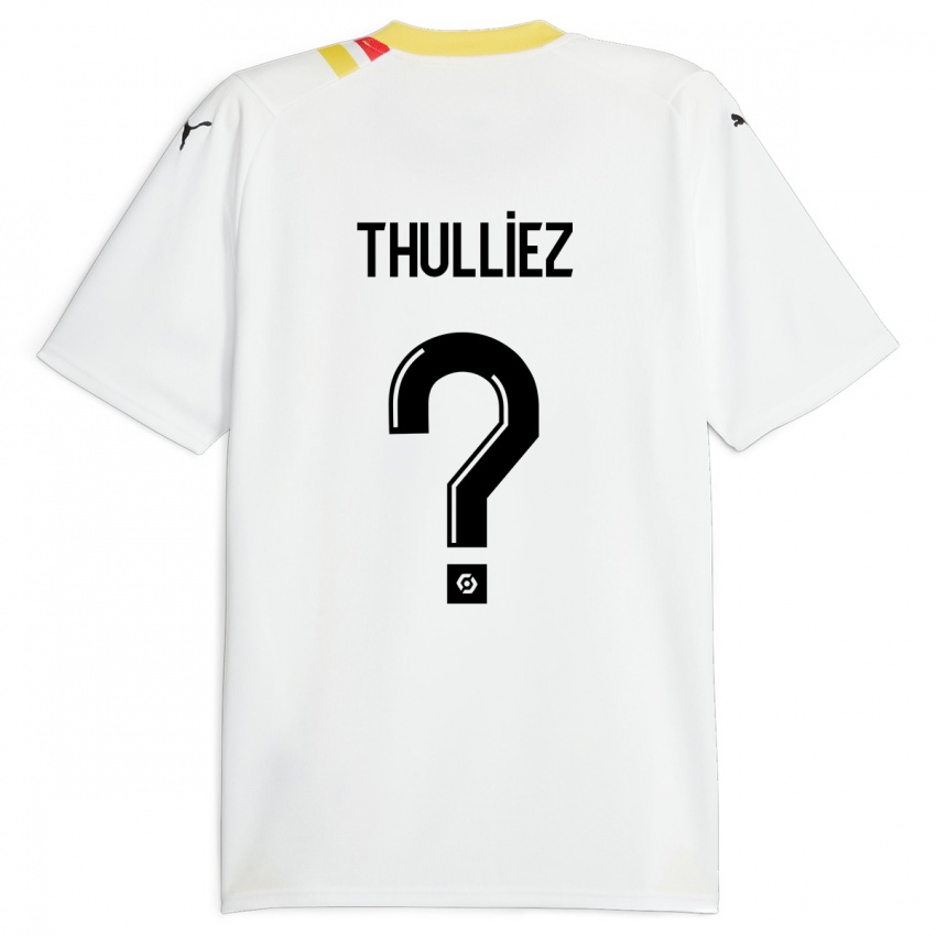 Homem Camisola Lucie Thulliez #0 Preto Alternativa 2023/24 Camisa