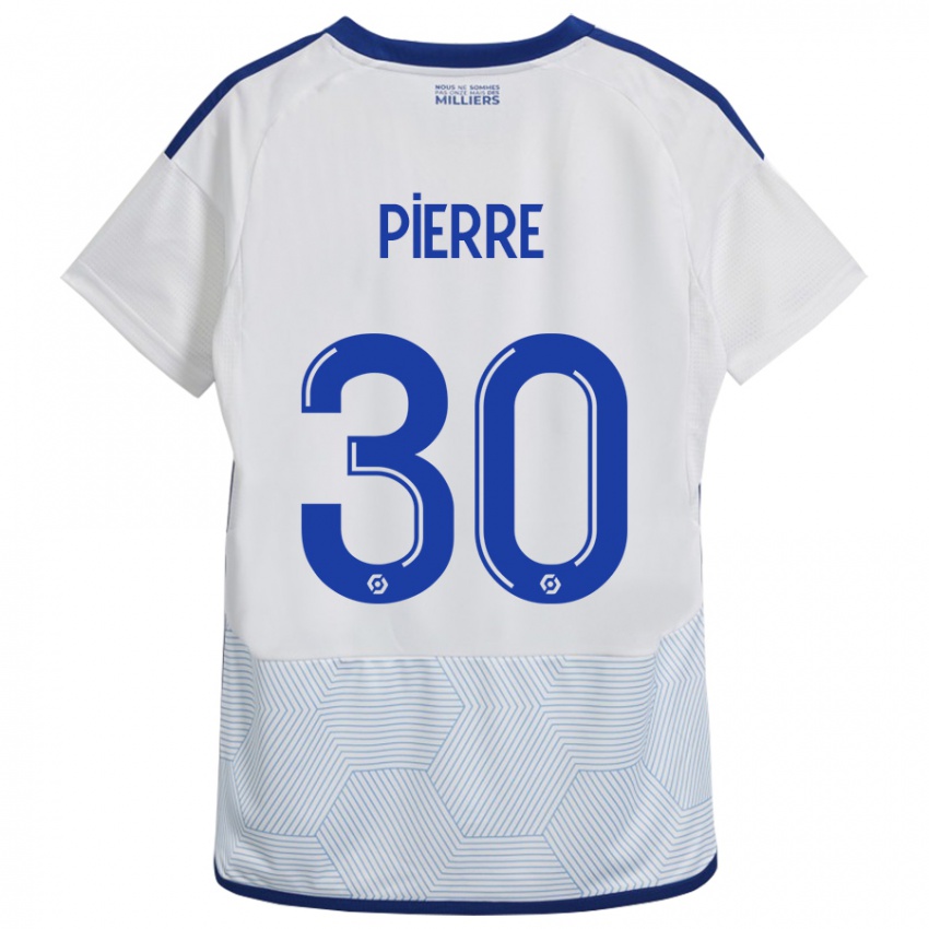 Homem Camisola Alexandre Pierre #30 Branco Alternativa 2023/24 Camisa