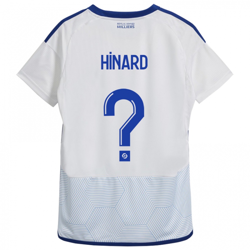 Homem Camisola Noa Hinard #0 Branco Alternativa 2023/24 Camisa