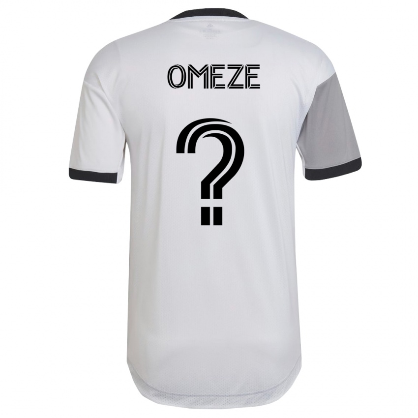 Homem Camisola Chimere Omeze #0 Branco Alternativa 2023/24 Camisa