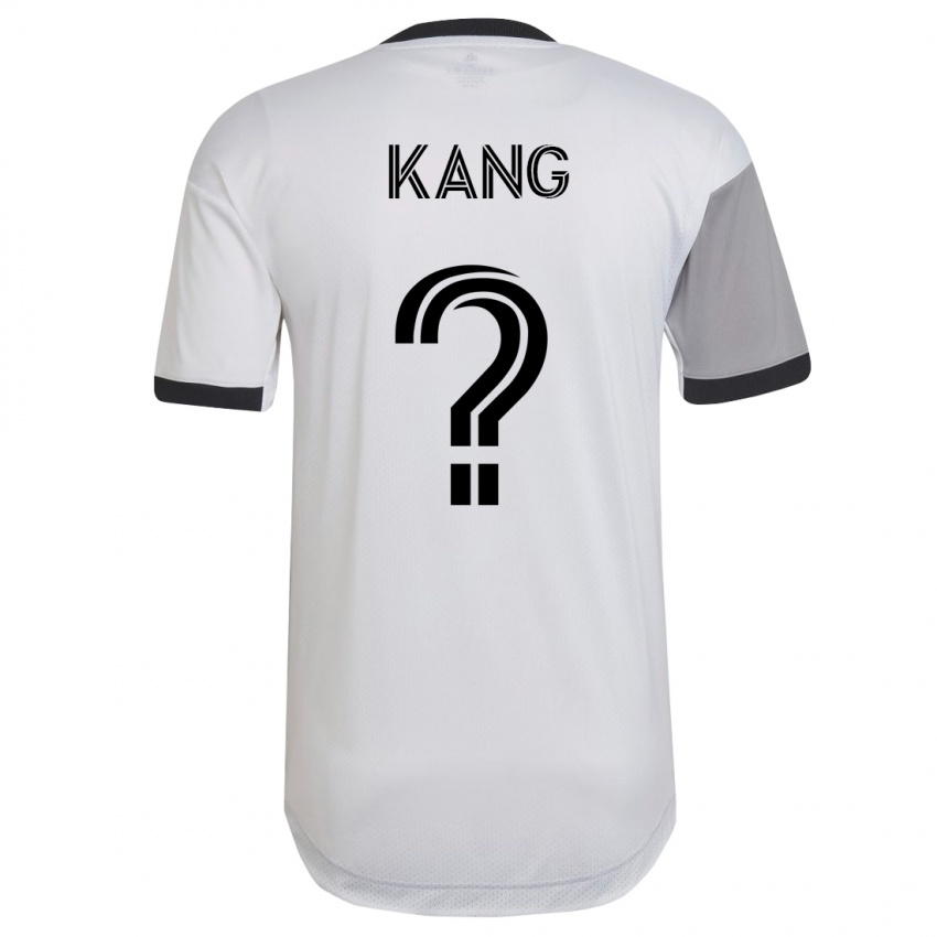 Homem Camisola Ethan Kang #0 Branco Alternativa 2023/24 Camisa