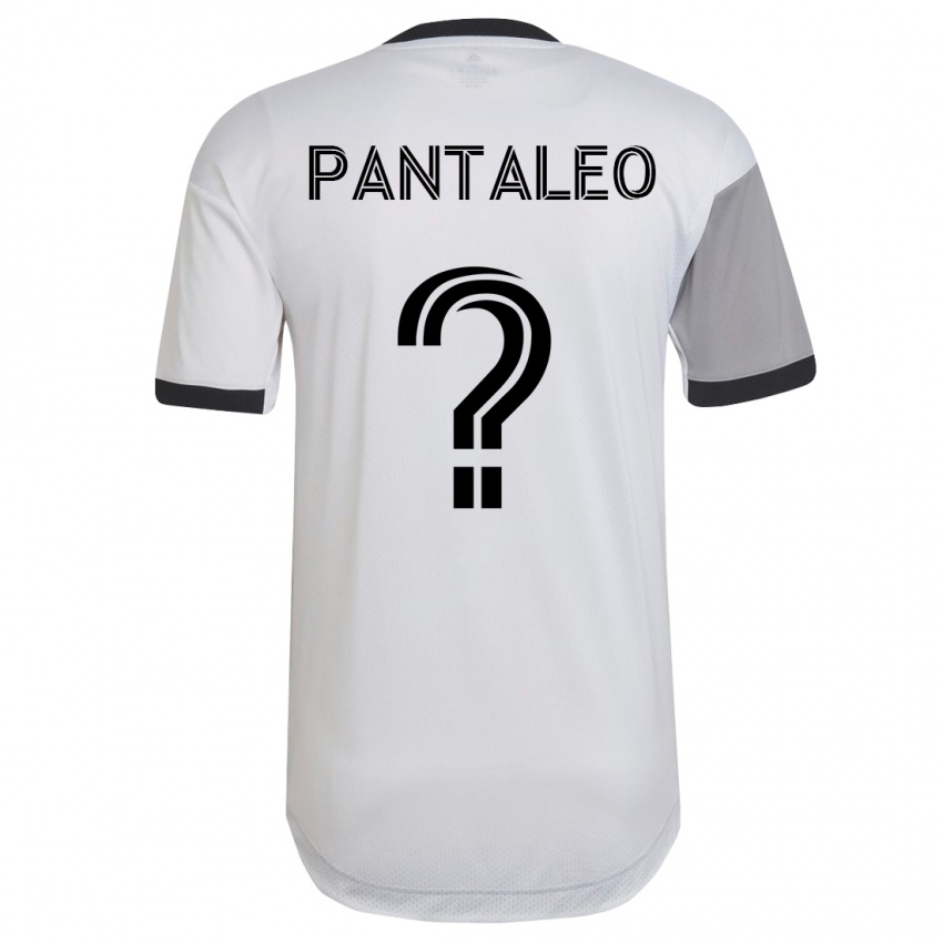 Homem Camisola Adamo Pantaleo #0 Branco Alternativa 2023/24 Camisa