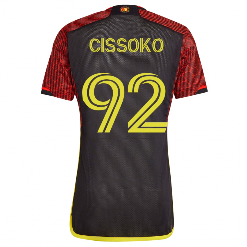 Homem Camisola Abdoulaye Cissoko #92 Laranja Alternativa 2023/24 Camisa