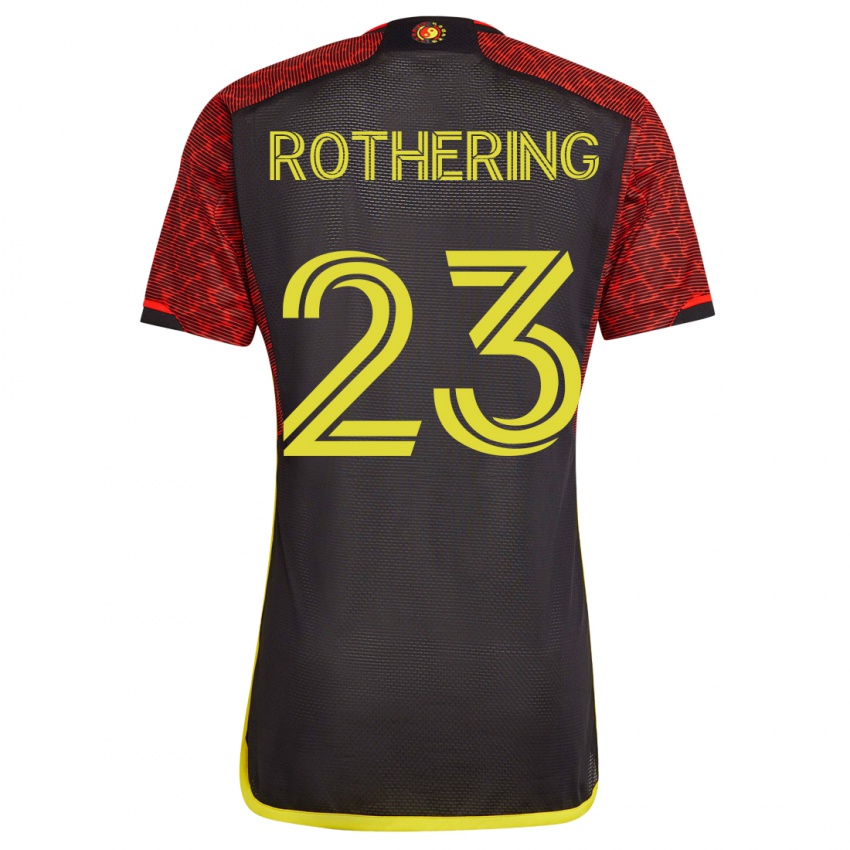 Homem Camisola Holly Rothering #23 Laranja Alternativa 2023/24 Camisa