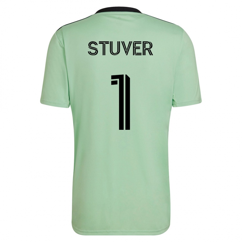 Homem Camisola Brad Stuver #1 Luz Verde Alternativa 2023/24 Camisa