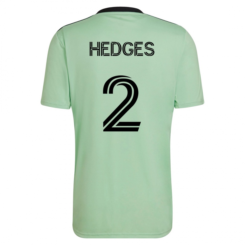 Homem Camisola Matt Hedges #2 Luz Verde Alternativa 2023/24 Camisa