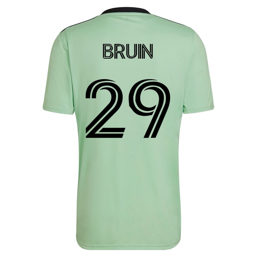 Homem Camisola Will Bruin #29 Luz Verde Alternativa 2023/24 Camisa
