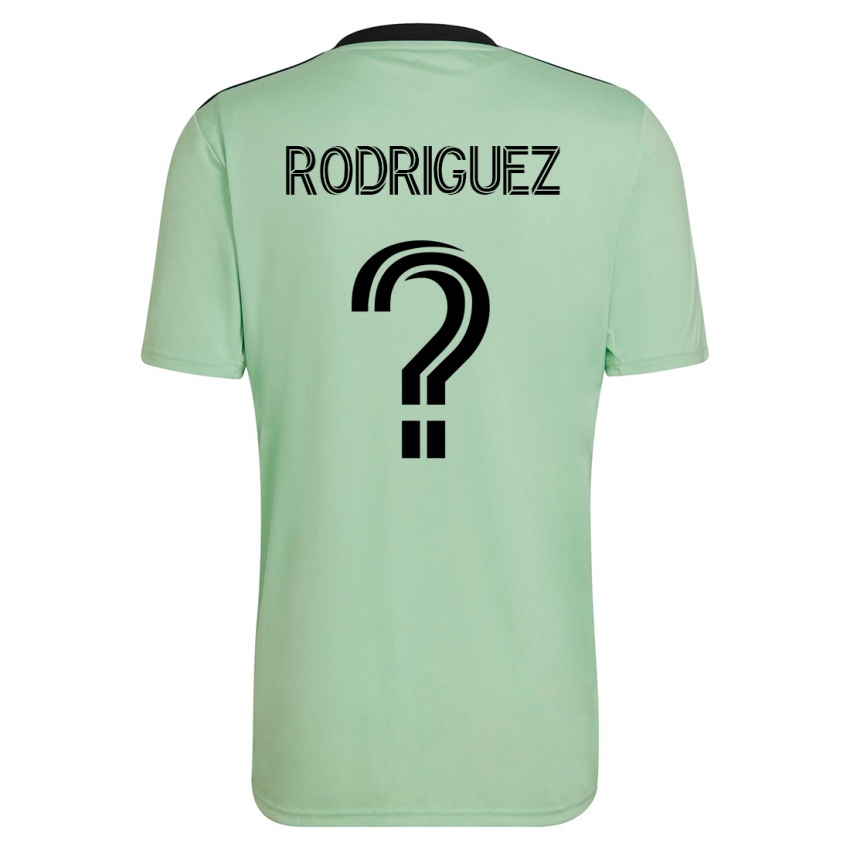 Homem Camisola David Rodríguez #0 Luz Verde Alternativa 2023/24 Camisa