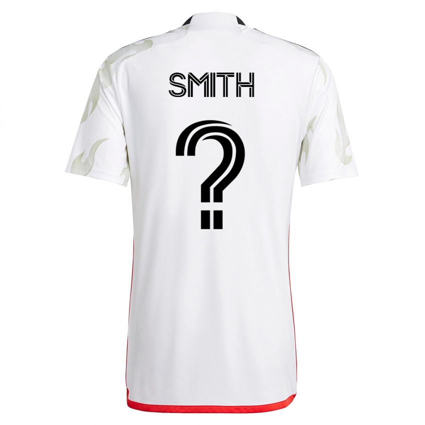 Homem Camisola Collin Smith #0 Branco Alternativa 2023/24 Camisa