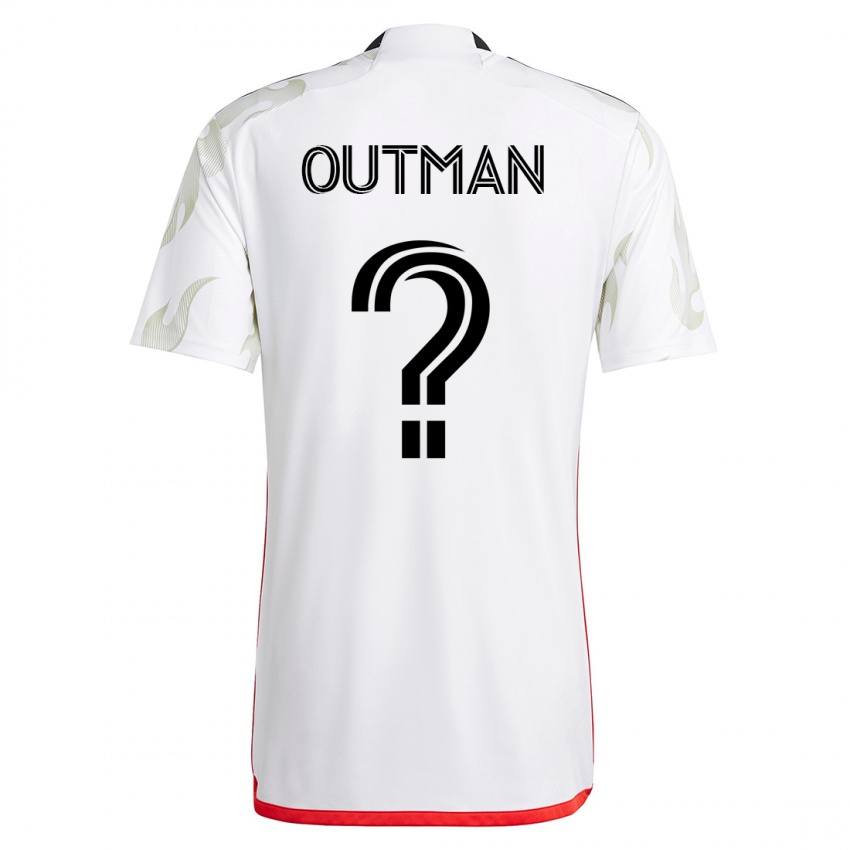 Homem Camisola Bryce Outman #0 Branco Alternativa 2023/24 Camisa
