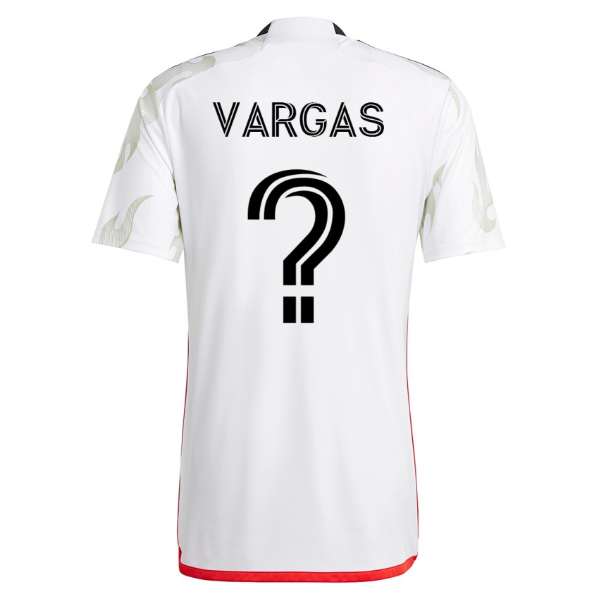 Homem Camisola Nayrobi Vargas #0 Branco Alternativa 2023/24 Camisa