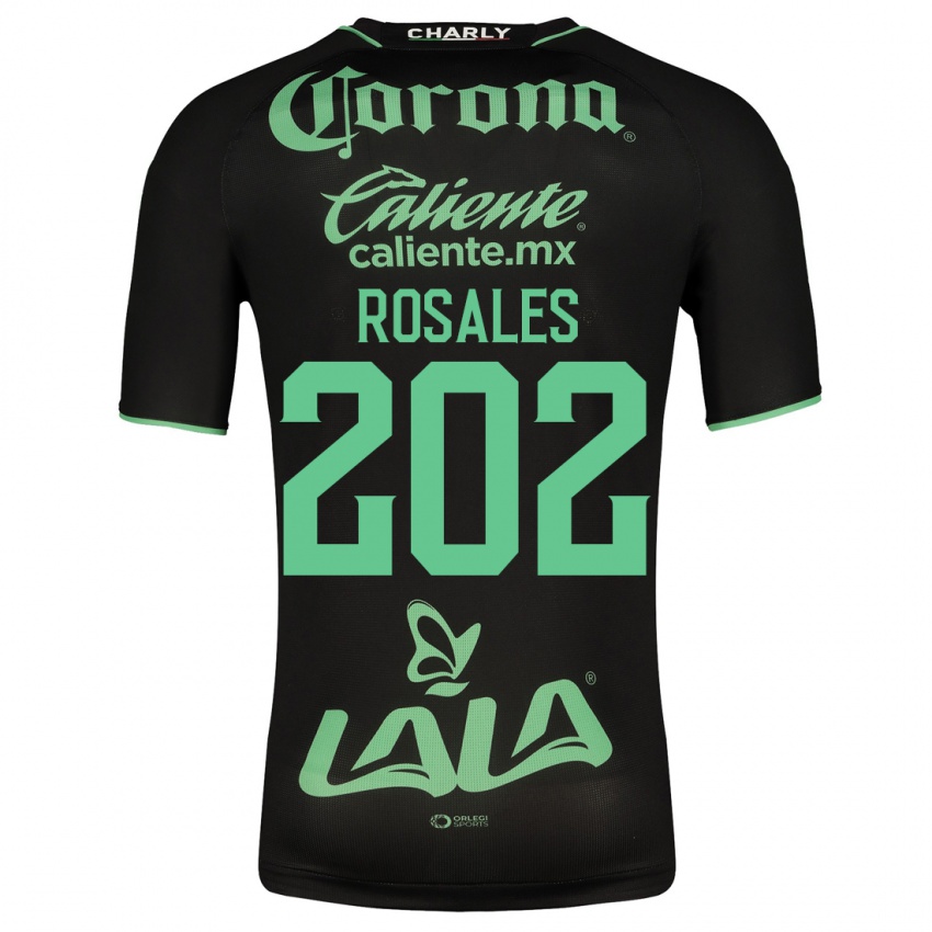 Homem Camisola Luis Rosales #202 Preto Alternativa 2023/24 Camisa
