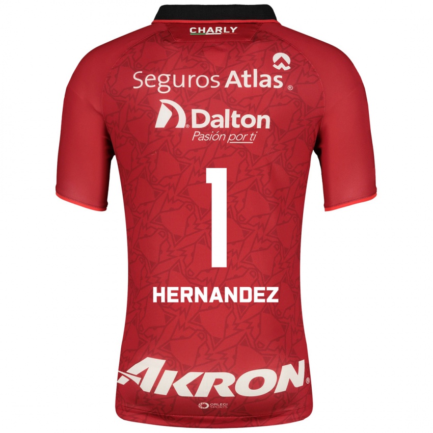 Homem Camisola José Hernández #1 Vermelho Alternativa 2023/24 Camisa