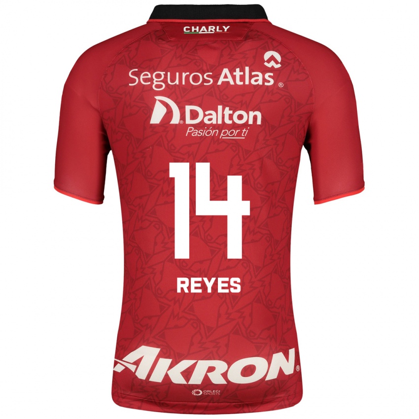 Homem Camisola Luis Reyes #14 Vermelho Alternativa 2023/24 Camisa