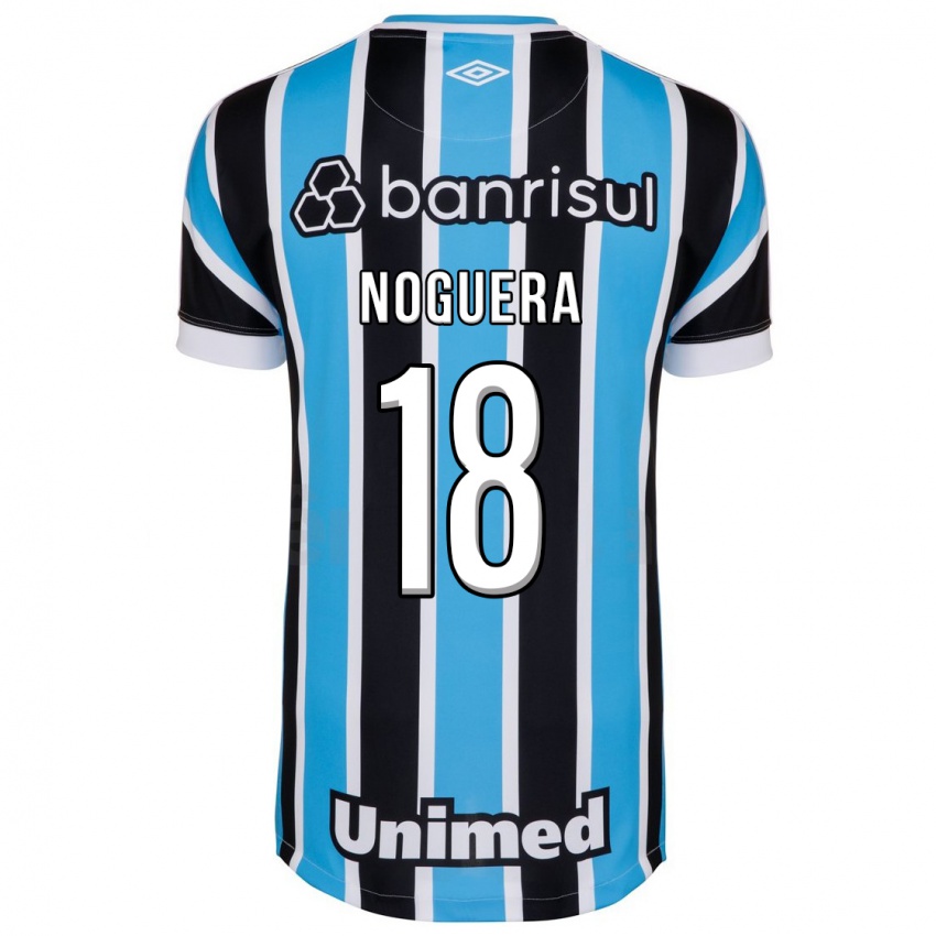 Mulher Camisola Freddy Noguera #18 Azul Principal 2023/24 Camisa