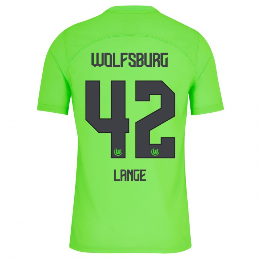 Mulher Camisola Felix Lange #42 Verde Principal 2023/24 Camisa