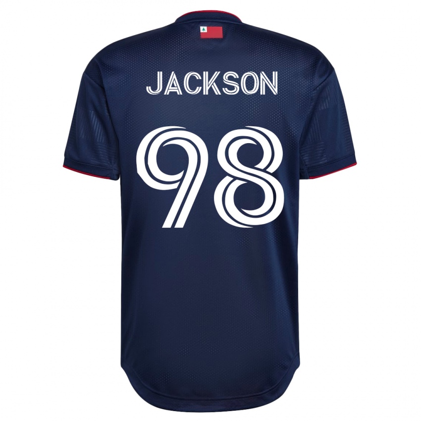 Mulher Camisola Jacob Jackson #98 Marinha Principal 2023/24 Camisa