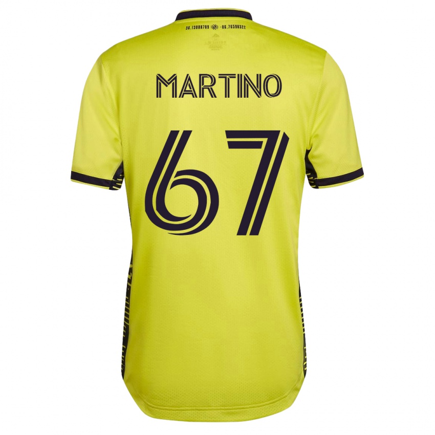 Mulher Camisola Ben Martino #67 Amarelo Principal 2023/24 Camisa