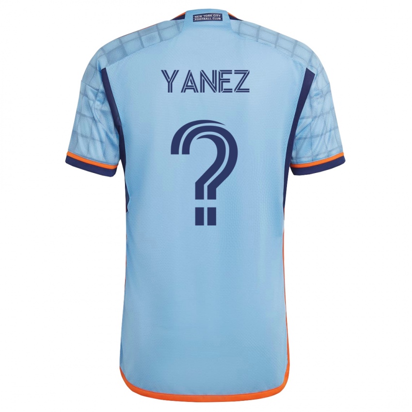 Mulher Camisola Zidane Yañez #0 Azul Principal 2023/24 Camisa