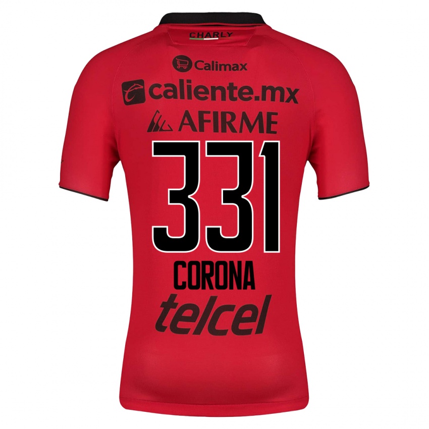 Mulher Camisola José Corona #331 Vermelho Principal 2023/24 Camisa