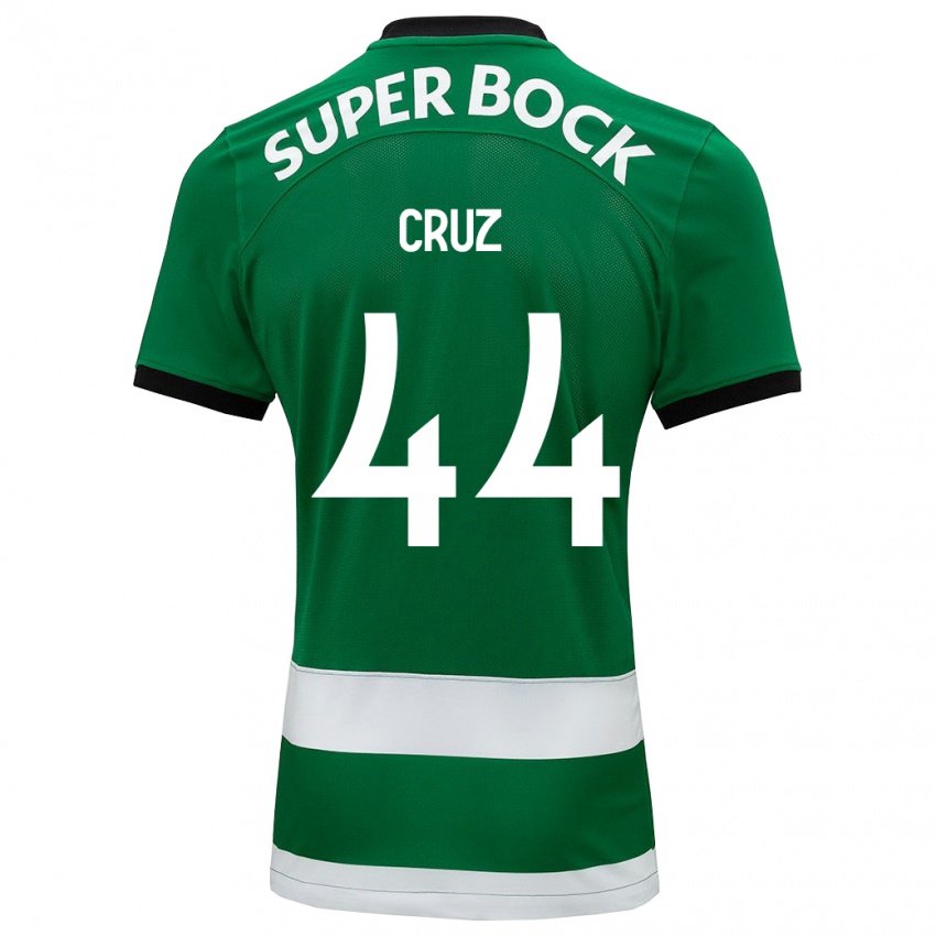 Mulher Camisola Marco Cruz #44 Verde Principal 2023/24 Camisa