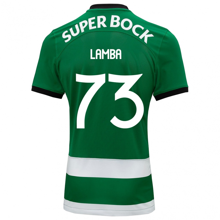 Mulher Camisola Chico Lamba #73 Verde Principal 2023/24 Camisa