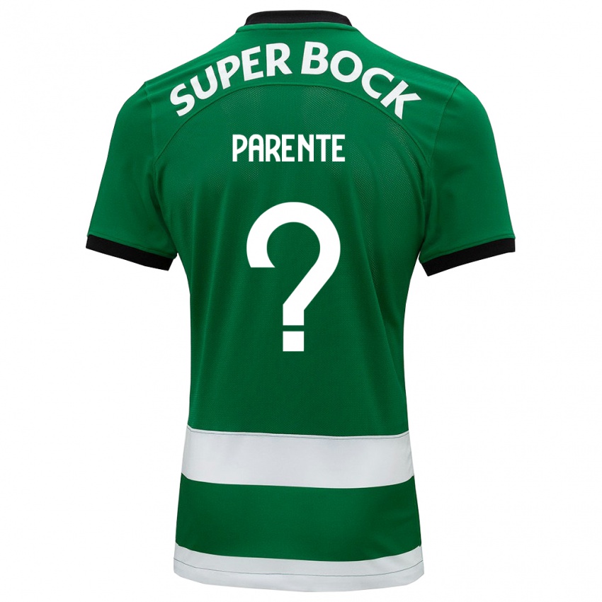 Mulher Camisola Tiago Parente #0 Verde Principal 2023/24 Camisa