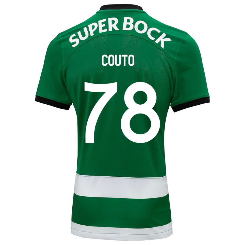 Mulher Camisola Mauro Couto #78 Verde Principal 2023/24 Camisa