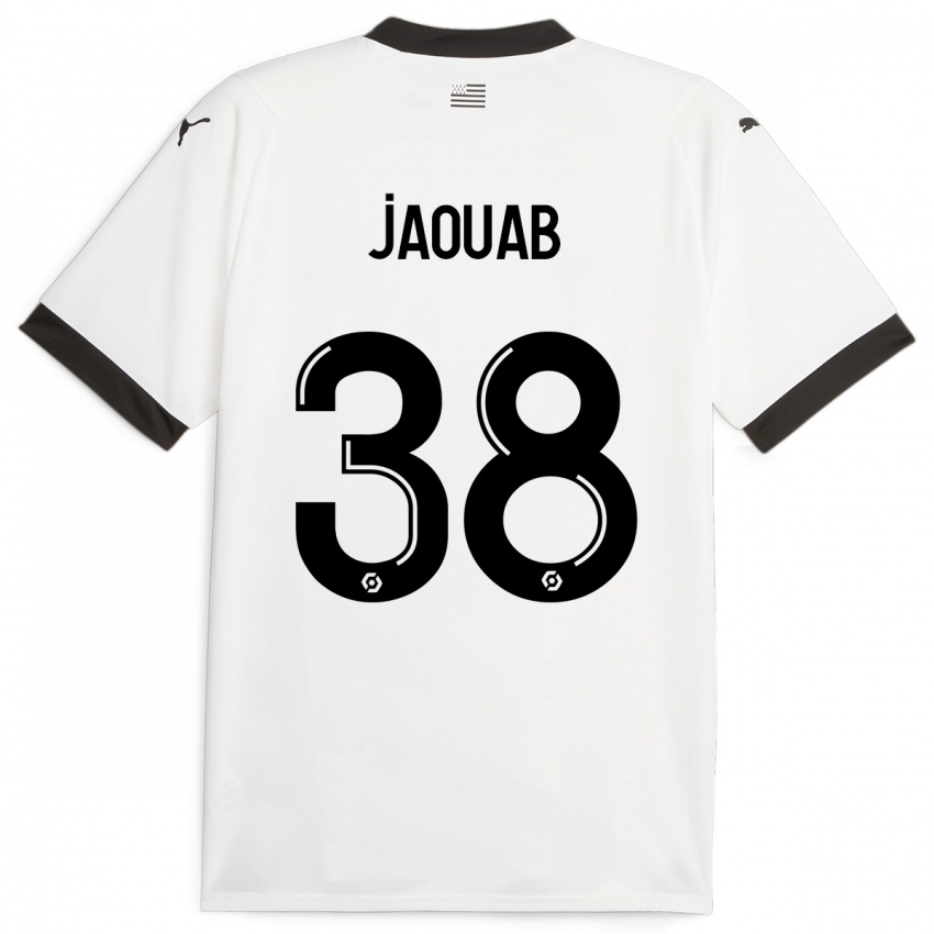 Mulher Camisola Mohamed Jaouab #38 Branco Alternativa 2023/24 Camisa