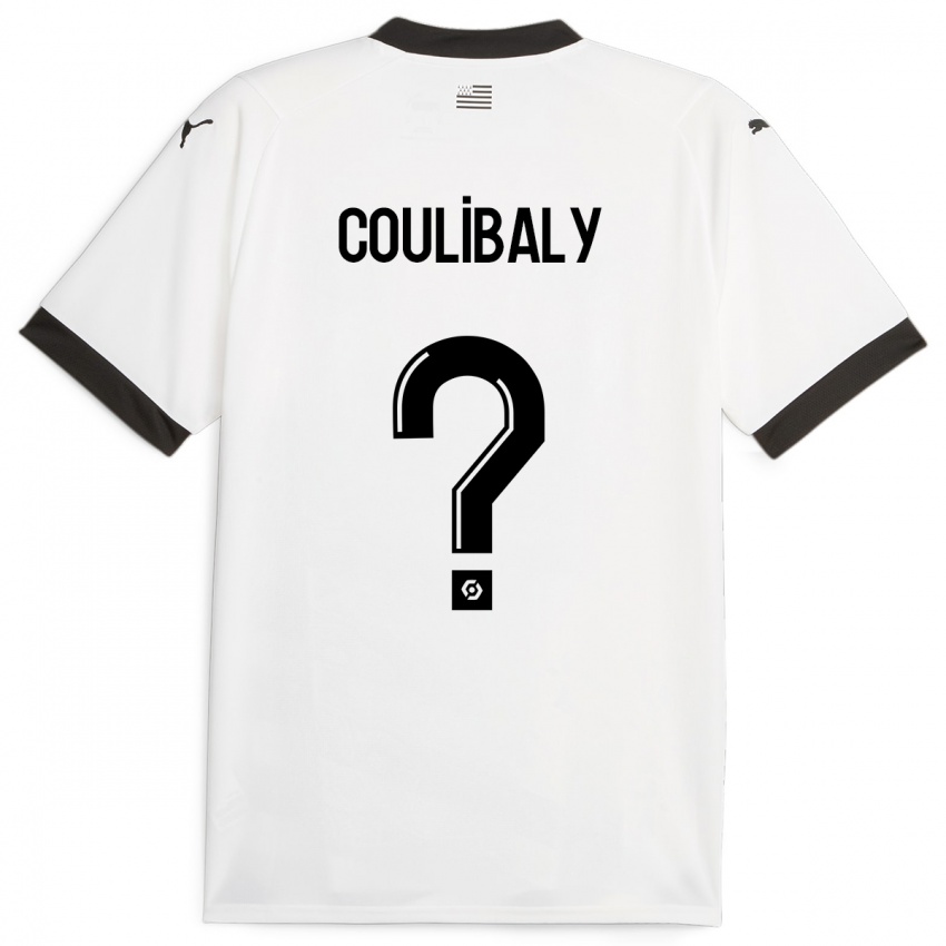 Mulher Camisola Joël Coulibaly #0 Branco Alternativa 2023/24 Camisa