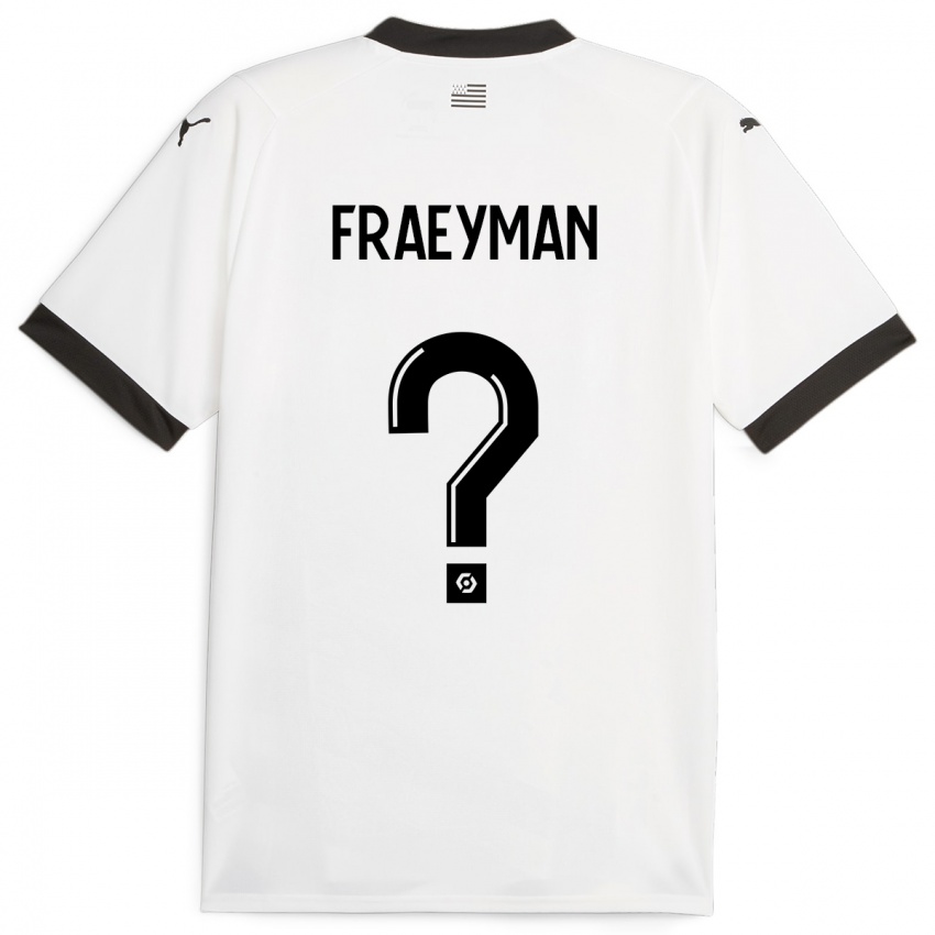 Mulher Camisola Dorian Fraeyman #0 Branco Alternativa 2023/24 Camisa