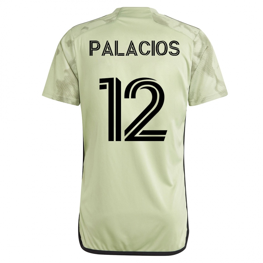 Mulher Camisola Diego Palacios #12 Verde Alternativa 2023/24 Camisa