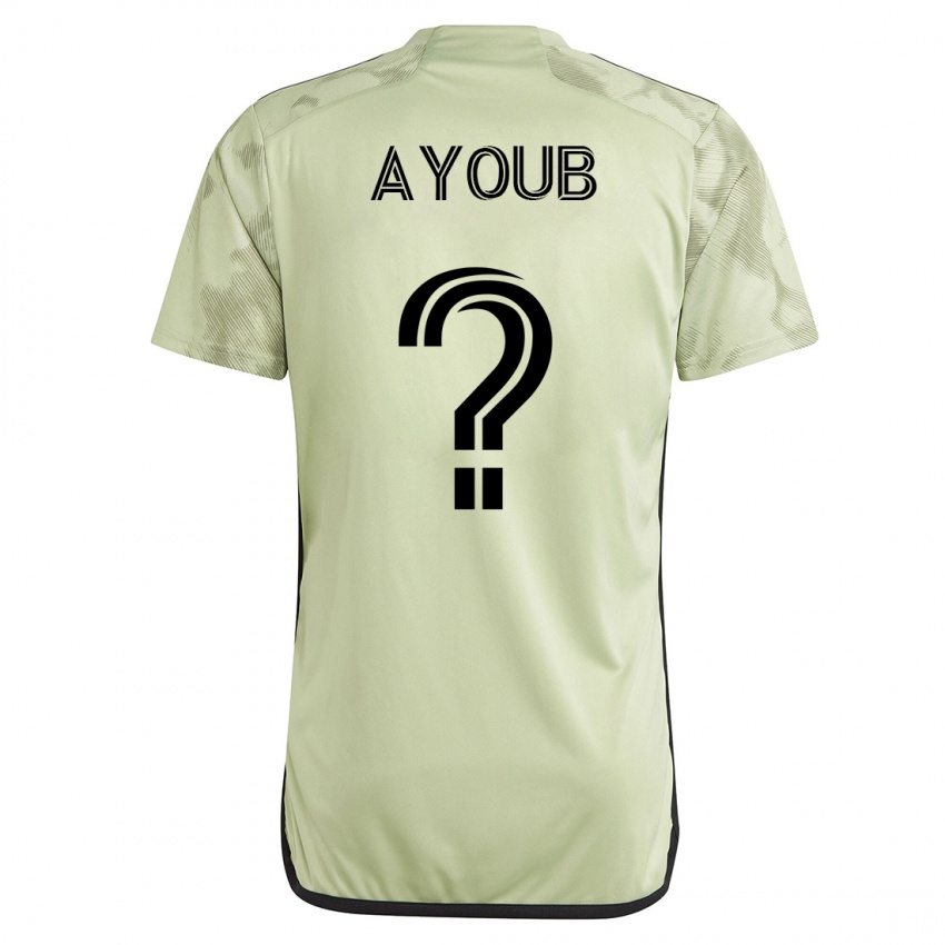 Mulher Camisola Ryan Ayoub #0 Verde Alternativa 2023/24 Camisa