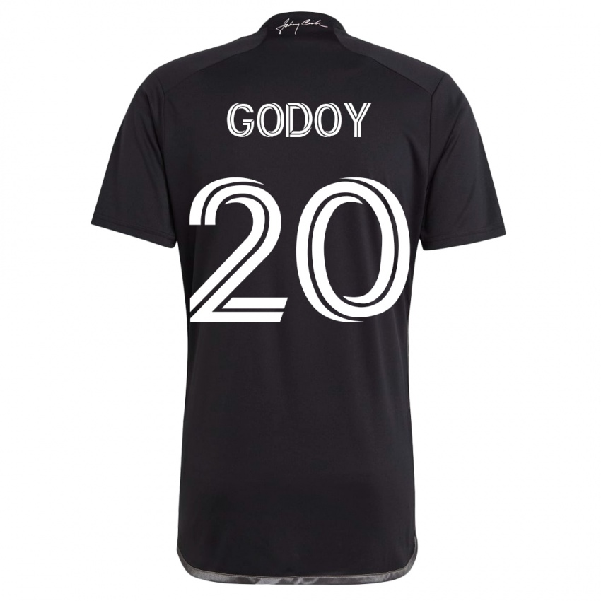 Mulher Camisola Aníbal Godoy #20 Preto Alternativa 2023/24 Camisa