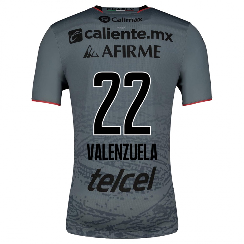 Mulher Camisola Carlos Valenzuela #22 Cinza Alternativa 2023/24 Camisa