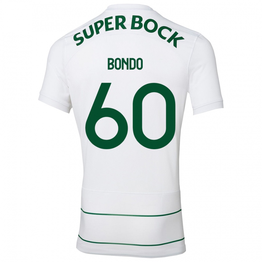 Mulher Camisola Pedro Bondo #60 Branco Alternativa 2023/24 Camisa
