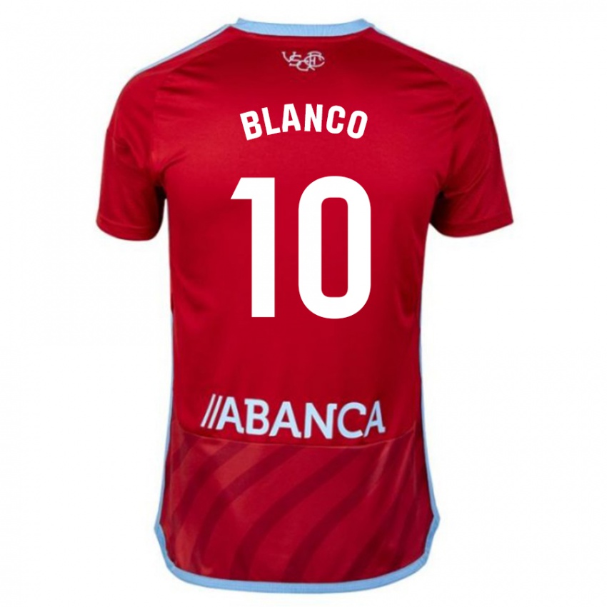 Mulher Camisola Raul Blanco #10 Vermelho Alternativa 2023/24 Camisa