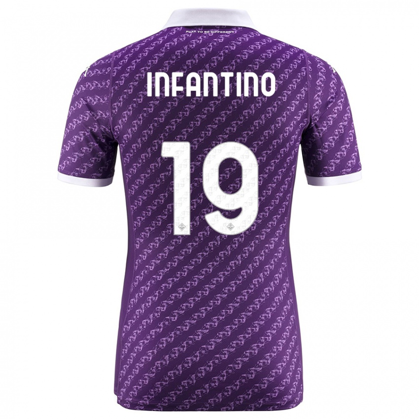 Criança Camisola Gino Infantino #19 Tolet Principal 2023/24 Camisa