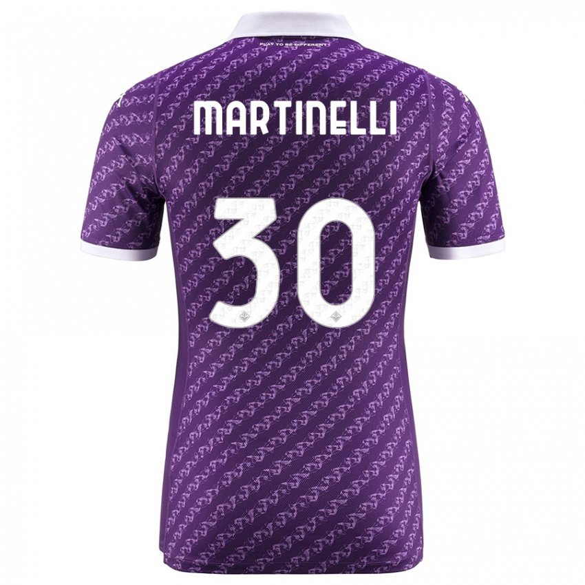 Criança Camisola Tommaso Martinelli #30 Tolet Principal 2023/24 Camisa