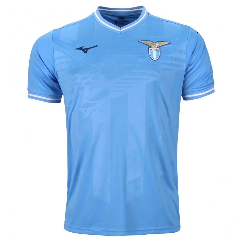 Criança Camisola Riccardo Menegon #0 Azul Principal 2023/24 Camisa