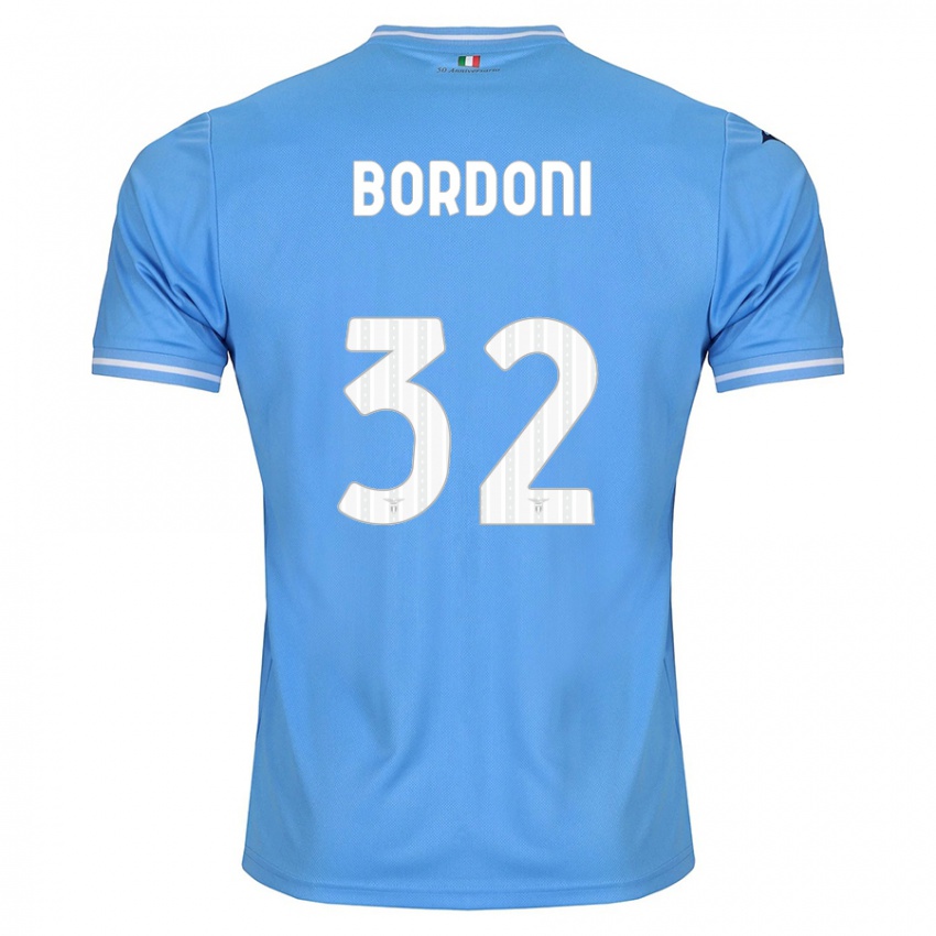 Criança Camisola Tommaso Bordoni #32 Azul Principal 2023/24 Camisa