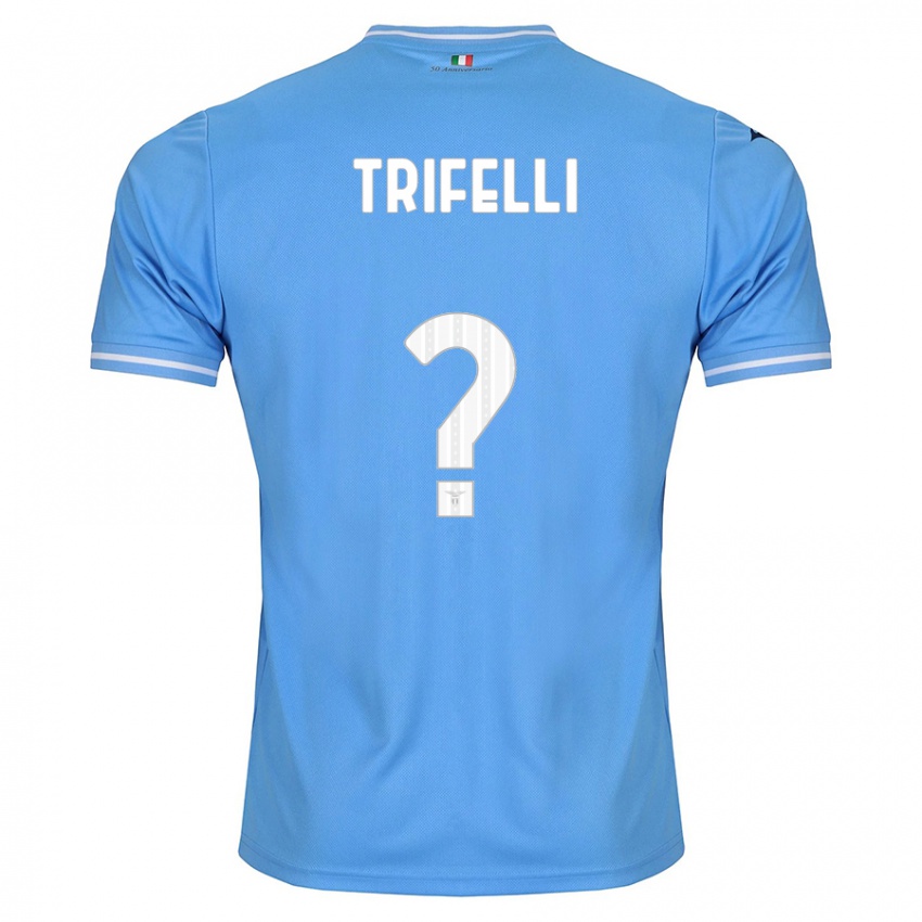 Criança Camisola Cristiano Trifelli #0 Azul Principal 2023/24 Camisa