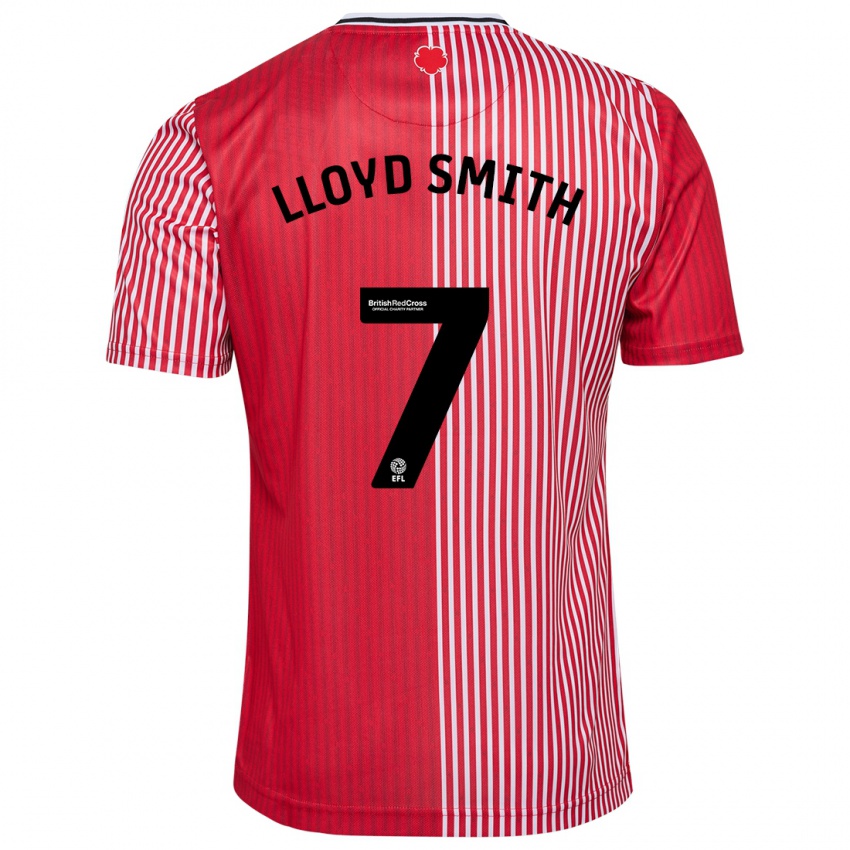 Criança Camisola Lexi Lloyd-Smith #7 Vermelho Principal 2023/24 Camisa