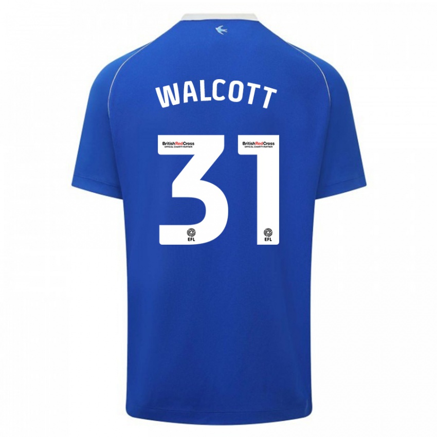 Criança Camisola Malachi Fagan Walcott #31 Azul Principal 2023/24 Camisa