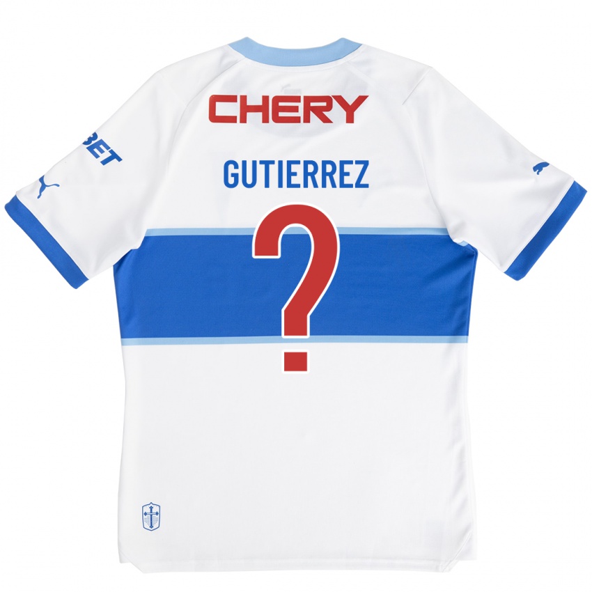 Criança Camisola Felipe Gutierrez #0 Branco Principal 2023/24 Camisa