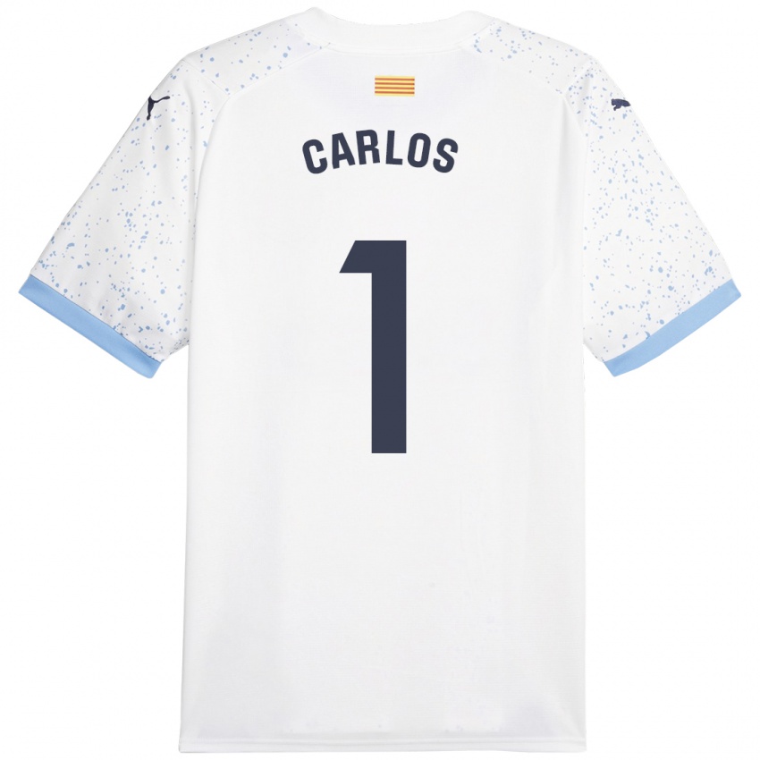 Criança Camisola Juan Carlos #1 Branco Alternativa 2023/24 Camisa