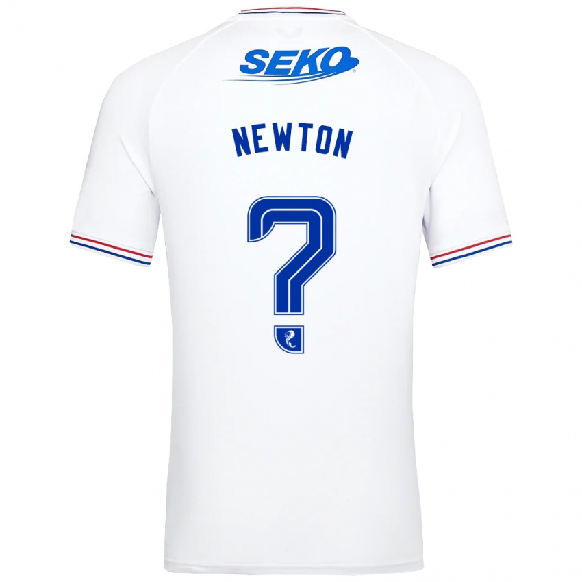 Criança Camisola Jamie Newton #0 Branco Alternativa 2023/24 Camisa