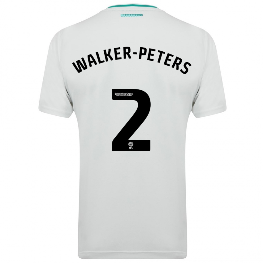 Criança Camisola Kyle Walker-Peters #2 Branco Alternativa 2023/24 Camisa